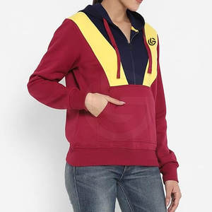 Sweats à capuche personnalisés de haute qualité pour femmes avec col à capuche à manches longues pour l'hiver nouveauté Style décontracté avec logo avant - Product Image 3