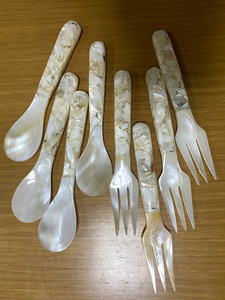 Cucharas de concha madre perla de primera calidad Elegancia inigualable para restaurantes de lujo y minoristas gourmet - Product Image 2