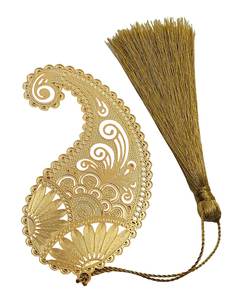 Luxury Vintage Book Markers Carved <b>Metal</b> <b>Bookmarks</b> with Hook Brass Material Top Seller for Readers - Product Image 1