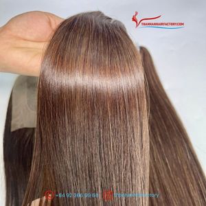 ผมตรงจากกระดูก100% สำหรับต่อผมมนุษย์สีออมเบร - Product Image 6