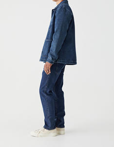 Vente en gros 2025 – Jean boyfriend personnalisé déchiré, coupe ample, pantalon en denim pour homme, imprimé streetwear - Product Image 4