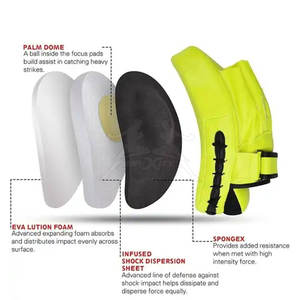 Precio razonable Almohadillas de boxeo Focus Pad Boxeo Diseño personalizado de alta calidad para adultos Focus Pad - Product Image 3
