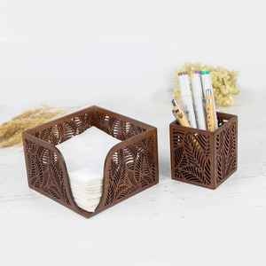 Organizador de Utensilios de Cocina de Madera Maciza de Primera Calidad, Ecológico, para Cubiertos, Cucharas, Tenedores y Espátulas - Product Image 2