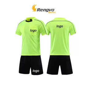 เครื่องแบบผู้ตัดสินฟุตบอลเสื้อเจอร์ซีย์แห้งเร็วแบบสั่งทำสำหรับสโมสรกีฬาฝึกซ้อมกีฬา - Product Image 1