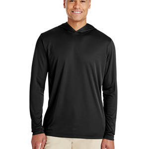 Camisetas casuales grises Sudadera con capucha OEM Jersey de algodón ligero Camisetas con capucha de manga completa - Product Image 5