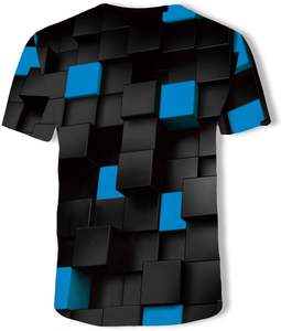 Nouvellement Design 3D Imprimé Top Qualité À Manches Courtes Vêtements 100% Coton De Luxe Célèbre Marque Designer T-shirts - Product Image 2