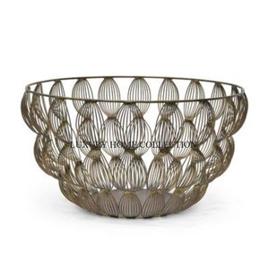 Top-rated New Iron Fruits and <b>Bread</b> <b>Basket</b> for an Elegant yet Functional Addition to Your Kitchen Accessories at Sale Price - Product Image 1