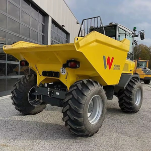 Dumper Wacker Neuson DV100 haute capacité Dumper 10 tonnes avec siège opérateur rotatif Dumper de site hydrostatique 4x4 pour la construction - Product Image 1