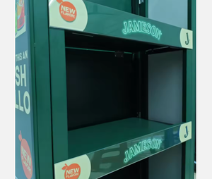 Présentoir en métal à surface polie de qualité supérieure à forte demande Étagères personnalisées de style antique autoportantes pour l'affichage - Product Image 4