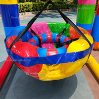 Bateau à bascule gonflable directement de l'usine, manège rotatif, jeu d'extérieur amusant pour enfants pour parc d'attractions