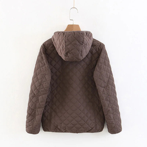 Chaqueta acolchada para mujer más vendida de 2025 | Abrigo ligero de primavera | Parka holgada con cremallera informal - Product Image 2