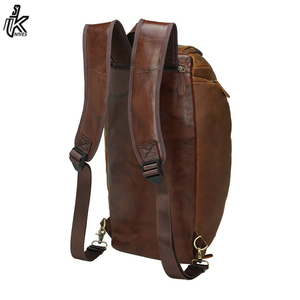 Sac de voyage week-end multifonction en cuir de vachette pleine fleur, nouveau design, pour hommes - Product Image 4