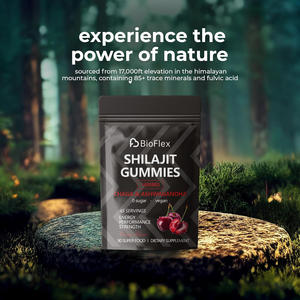 निजी लेबल शिलजीत गमी जैविक जड़ी-बूटियों के साथ कई खनिज - Product Image 2