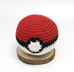 2024 Vente Chaude Rouge <span class=keywords><strong>Pokeball</strong></span> Amigurumi Crochet Jouet 100% À La Main Crochet Halloween <span class=keywords><strong>Pokeball</strong></span> - Product Image 6
