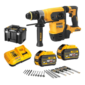 BUY 2 GET 1 FREE Dewalts DCH417X2-XE 54V 9.0Ah FlexVolt XR Li-Ion Cordless Brushless SDS Plus Rotary <b>Hammer</b> Combo Kit - Product Image 6