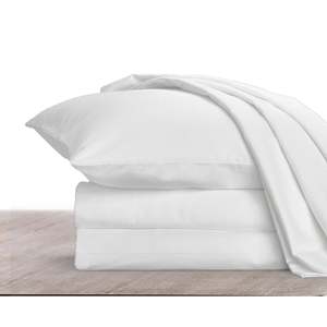 Ensemble de literie en flanelle microfibre brossée - Housse de couette respirante avec draps-housses et draps plats, ensemble de couette - Product Image 6