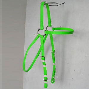 Bride PVC équitation bride en cuir pur durable vente en gros de bonne qualité bride de course de chevaux en cuir pur - Product Image 5