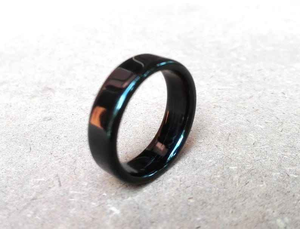 Anillo de cuerno de búfalo Accesorio duradero y ligero para hombres y mujeres Anillo de dedo de tendencia de tradebit - Product Image 3