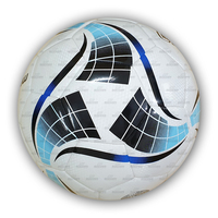 Ballon de football hybride professionnel entièrement personnalisé, taille 5, taille officielle, football cousu à la main, fabriqué sur mesure à partir de PU