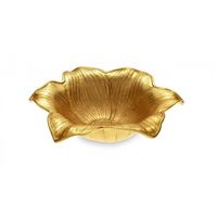 Guss Aluminium Überzug Blume Design Bonbons Schale Servieren Dekoration Tablette für Hochzeit Geburtstag und Party fabrik direkter Preis