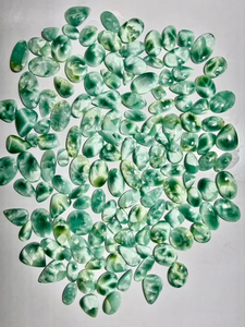 100% Cabochon d'hémimorphite de haute qualité fait à la main pierre précieuse en vrac polie pour la fabrication de bijoux forme mixte - Product Image 3