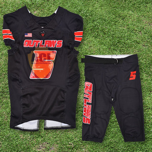 Personalizado 2024 nueva llegada de secado rápido Jersey camiseta de fútbol hombres ropa uniforme sublimación ropa de fútbol americano - Product Image 4