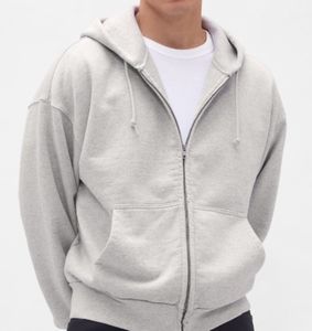 Sudadera con Capucha Completa para Hombre, Corte Ajustado, Tacto Suave, Informal para Uso Diario, Forro Polar, Prenda Exterior Versátil, Moda Masculina - Product Image 4