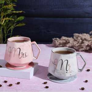 แก้วน้ำชาเซรามิกเคลือบรีแอกทีฟแบบเรโทรสำหรับร้านอาหาร พร้อมกล่องของขวัญ เหมาะสำหรับโรงแรม - Product Image 5