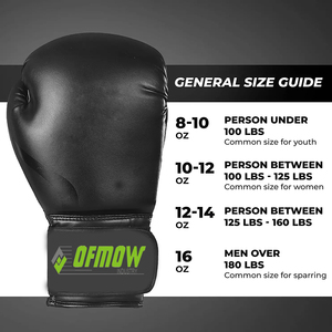 ถุงมือชกมวยหนังแบบกำหนดเองได้อย่างมืออาชีพสวมใส่สบายพร้อมฝาปิดแบบผูกเชือกและดีไซน์กันน้ำสำหรับการฝึกยิม sparring MMA - Product Image 6