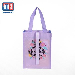 Custom Heat Seal <b>Bags</b> Shopping <b>Bags</b> Supplier Promotional Ultrasonic Good Printed <b>Bag</b> Vietnam Factory - Product Image 3