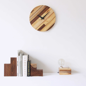 Reloj de pared indio moderno hecho a mano ilustraciones de resina de una sola cara con pantalla de aguja de cuarzo para decoración del hogar - Product Image 2