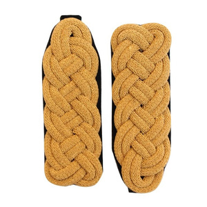 Cordons d'épaule allemands en gros, cordons enduits, couleur et logo personnalisés, accessoires d'uniforme de cérémonie de haute qualité - Product Image 4