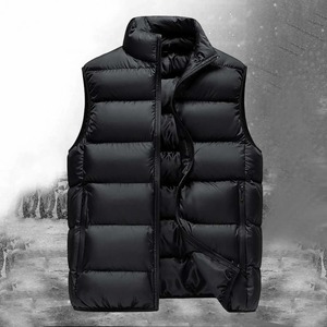 Veste de bombardier d'hiver pour hommes de haute qualité manteau cargo en laine à col montant avec revers bouton avant Logo vêtements d'extérieur chauds dans les tailles 5XL - Product Image 2