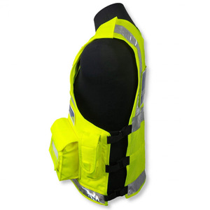 Nouveau gilet tactique de sécurité multifonctionnel fermeture à glissière avant prix bon marché gilet de sécurité tactique Hi Viz pour maître-chien - Product Image 5