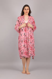 ชุดนอนเซ็กซี่สำหรับผู้หญิงชุดนอนผ้าฝ้ายเรียบหรูระบายอากาศได้ดีสำหรับห้องนอนและสวมใส่ทุกวัน - Product Image 4