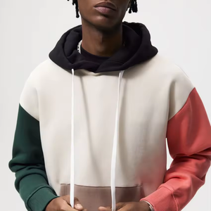 Vente en gros de haute qualité 100% coton coupe pour hommes coudre multicolore bloc Patchwork Design teint uni pour la saison d'hiver expédition DDP - Product Image 5