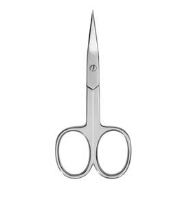 Tijeras de Belleza Ecológicas al por Mayor, de Acero Inoxidable, con Hojas Curvas, para Diestros, Duraderas, de Alta Calidad, para Manicura, Maquillaje y Peluquería - Product Image 1