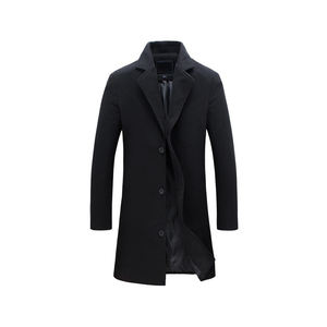Abrigo Largo Informal para Hombre, Estilo Urbano, Chaqueta de Invierno, Precio de Fábrica - Product Image 2