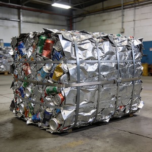 Déchets d'aluminium de canettes de boissons usagées UBC, aluminium propre en balles, matière première pour la production de lingots d'aluminium - Product Image 4