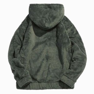 2025 Best Wholesale New Design <b>Men</b> <b>Sherpa</b> <b>Hoodies</b> Custom Color Kangaroo Pockets Winter Eco-Friendly Breathable 100% Cotton - Product Image 2