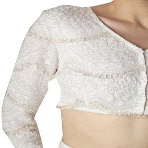 Ensemble coordonné tendance pour femmes, inspiré des créateurs |   Vêtements assortis haut et bas d'Inde pour les marques et la vente en gros - Product Image 5