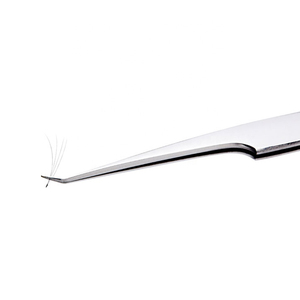 Vetus — pinces à épiler personnalisées en acier inoxydable, de haute qualité, pour extensions de cils, volume - Product Image 2