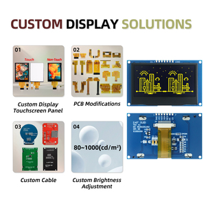 Mô-đun <span class=keywords><strong>OLED</strong></span> 2.42 inch đa năng có kích thước hiển thị 55.01x27.49mm, kích thước mô-đun 71x43.5x6mm - Product Image 4