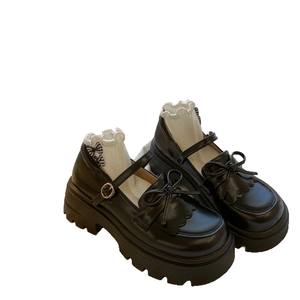 Sandales à talons hauts pour femmes de haute qualité, en cuir véritable, polyvalentes, confortables et décontractées - Product Image 5