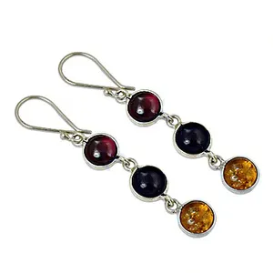 Boucles d'oreilles pendantes vintage pour femmes en argent 925 plaqué or, forme goutte d'eau avec perle et diamant pour mariages et fêtes - Product Image 2