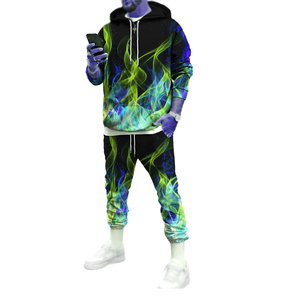 Best Selling Men100% Cotton <b>Tracksuits</b> From Pakistan Street Style Sublimation Printing Plus Size Winter Wear Hot Selling Product - Product Image 5