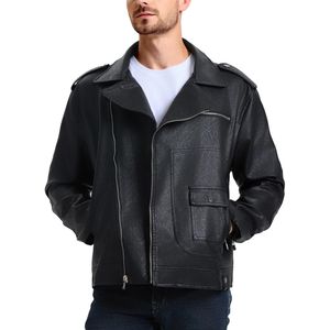 Chaqueta de Cuero Genuino para Hombre, Diseño Único, Nueva Llegada 2025, Fabricación en Fábrica, Servicio OEM/ODM, Chaquetas Elegantes para Hombre de Alta Calidad - Product Image 5