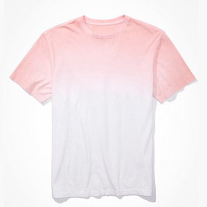 Camisetas Casuales de Verano para Hombre con Estampado Tie Dye OEM, Impresión Personalizada, Transpirables, 100% Algodón, Manga Corta, Corte Holgado, Logotipo de Marca Privada - Product Image 1