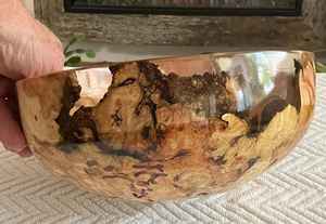 Bol en bois avec résine Combo incroyable un beau morceau d'art à un prix très raisonnable - Product Image 5