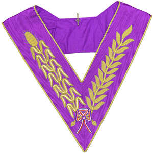 Nouvelle collection en gros de régalia maçonnique personnalisable, collier de 30 degrés du Rite écossais, haute qualité et prix bas - Product Image 2